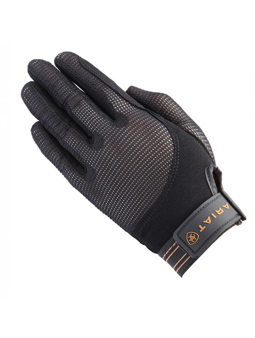 Black Ariat New Ariat Air Grip Gloves 